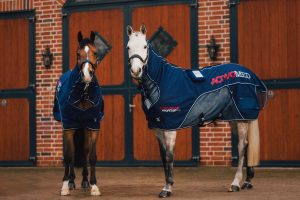 Alternative view of Activo-Med Combi Pro II Rug with front and hind leg wraps